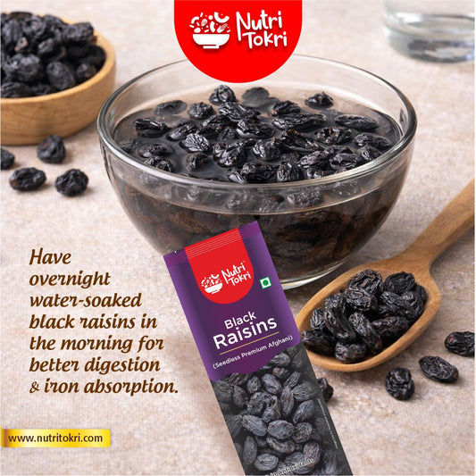 Afghani Black Raisins