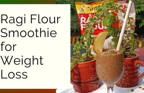 Ragi Flour Smoothie for Weight Loss